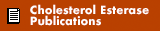 Cholesterol Esterase Publications